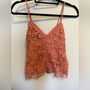 Abercrombie Cute floral lace top